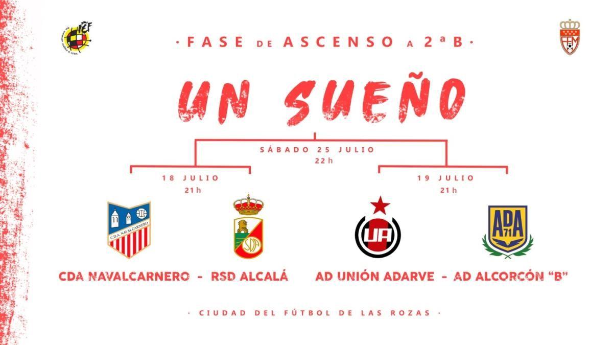 Ya se conocen los horarios del play off de ascenso a Segunda B